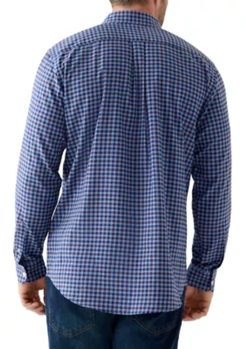 Big & Tall Lux Twill Button Down Shirt