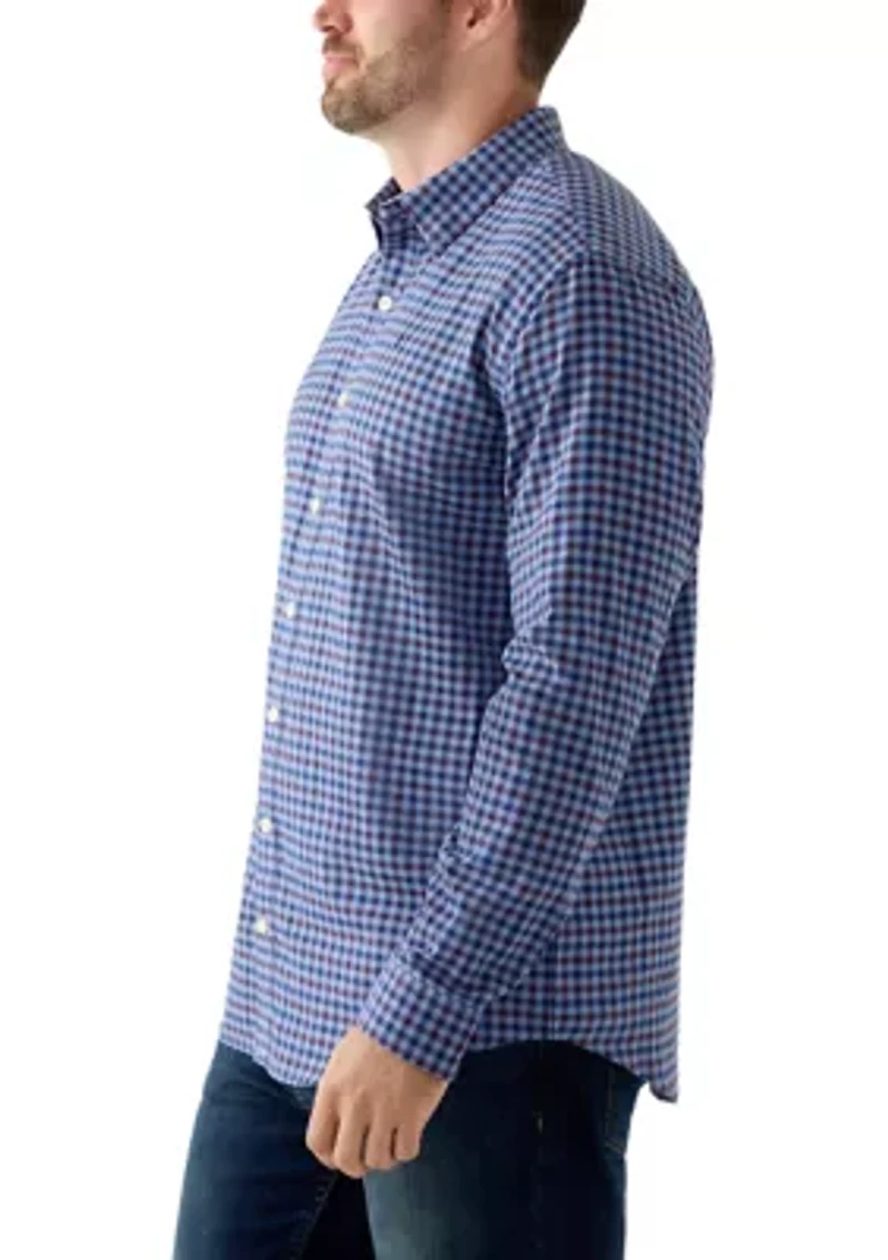 Big & Tall Lux Twill Button Down Shirt