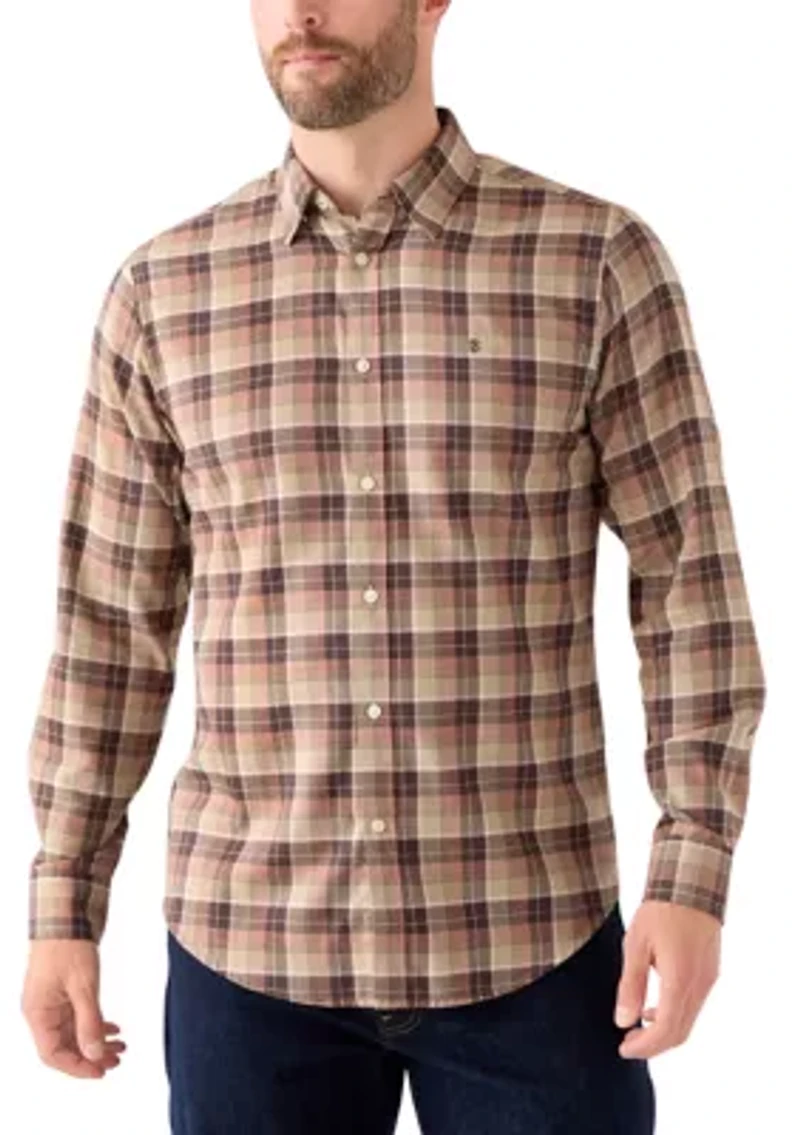 Men's Lux Twill Flannel Shirt