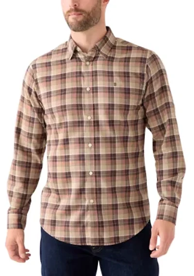 Men's Lux Twill Flannel Shirt
