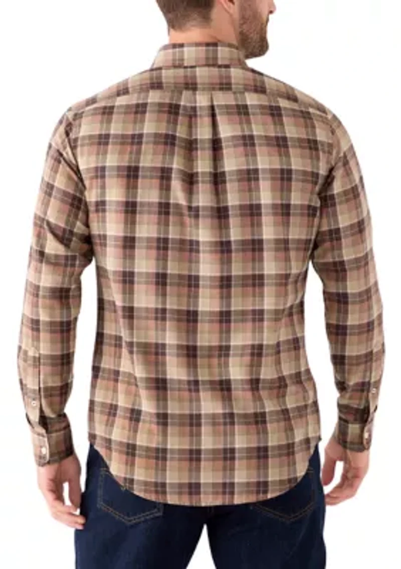 Men's Lux Twill Flannel Shirt
