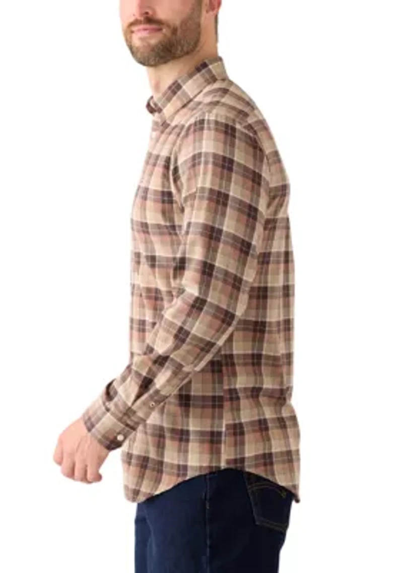 Men's Lux Twill Flannel Shirt