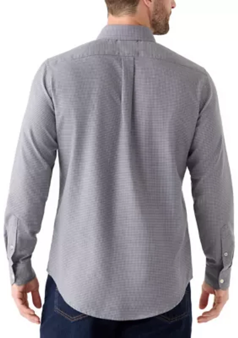 Lux Twill Casual Button Down Shirt