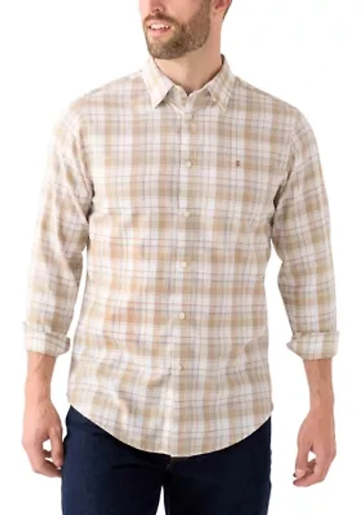 Men's Lux Twill Flannel Shirt