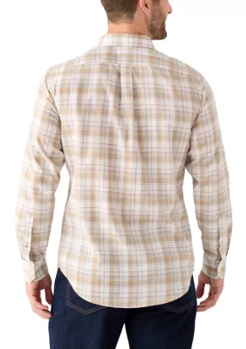 Men's Lux Twill Flannel Shirt