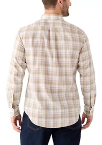 Men's Lux Twill Flannel Shirt