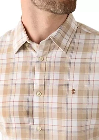 Men's Lux Twill Flannel Shirt