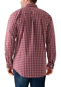 Big & Tall Performance Comfort Plaid Shirt