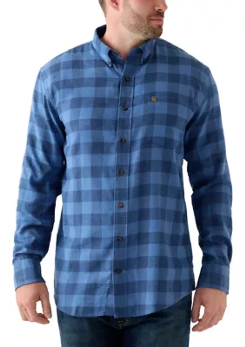 Big & Tall Stratton Flannel Button Down Shirt