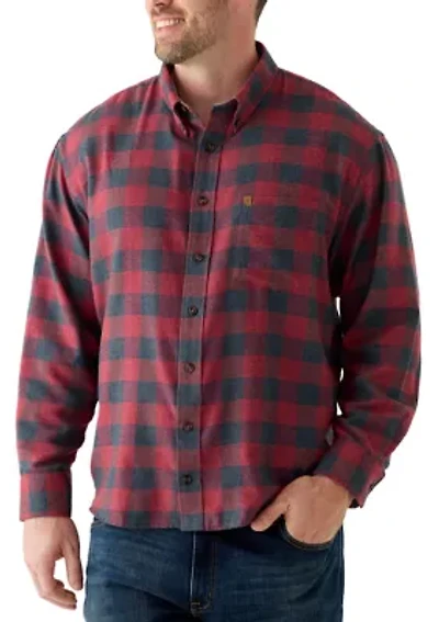 Big & Tall Stratton Flannel Button Down Shirt