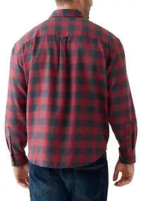Big & Tall Stratton Flannel Button Down Shirt