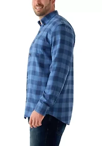 Big & Tall Stratton Flannel Button Down Shirt