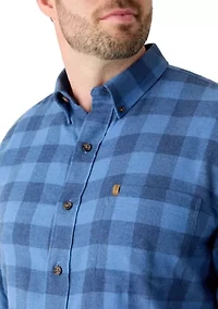 Big & Tall Stratton Flannel Button Down Shirt