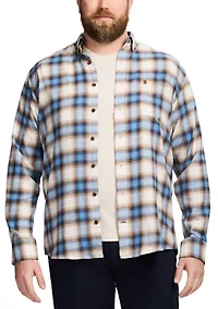 Big & Tall Stratton Plaid Flannel Shirt