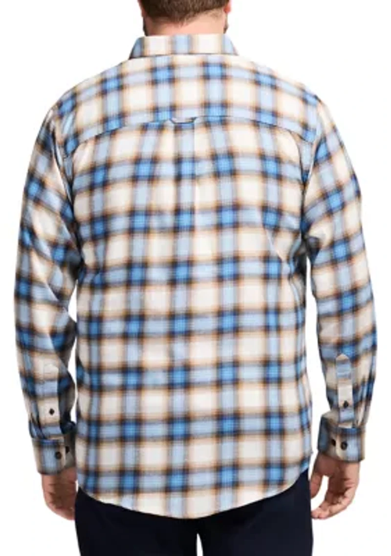 Big & Tall Stratton Plaid Flannel Shirt