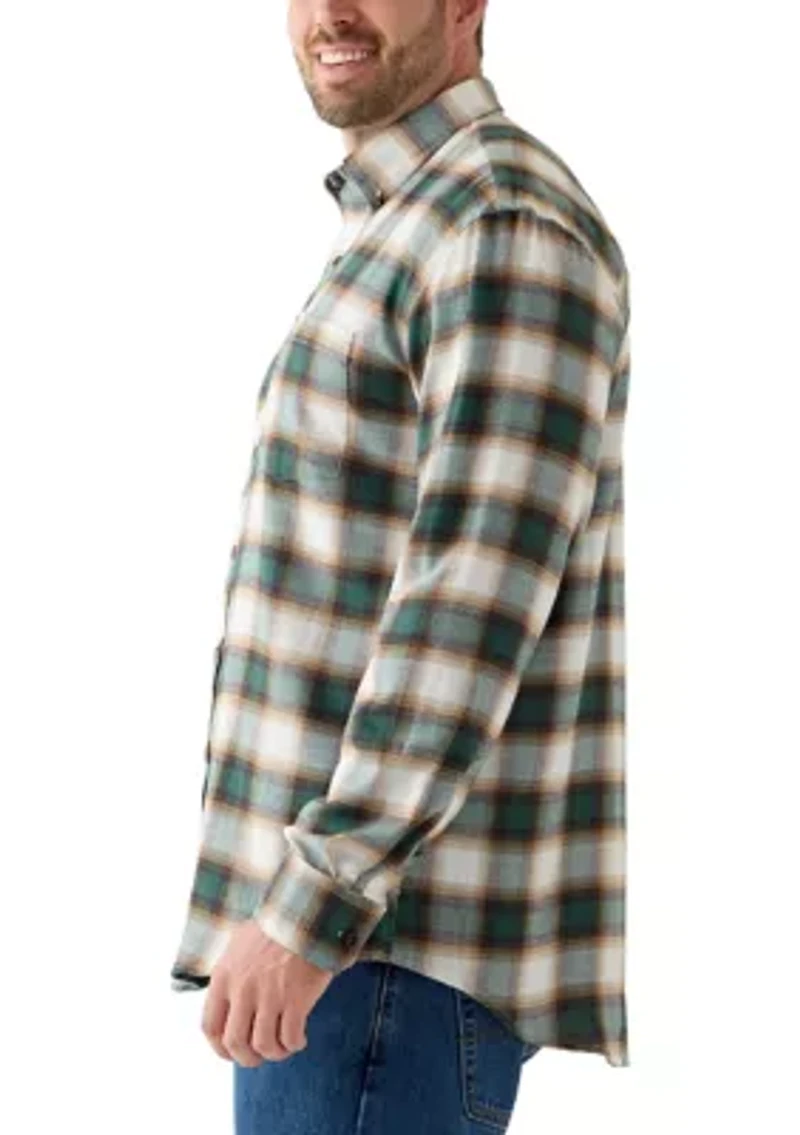 Big & Tall Stratton Plaid Flannel Shirt