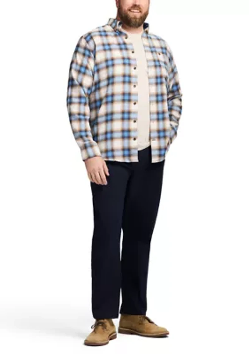 Big & Tall Stratton Plaid Flannel Shirt