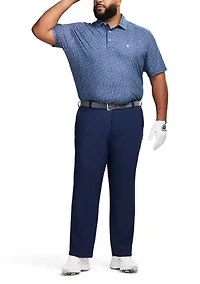 Big & Tall SwingFlex Elite Printed Polo Shirt