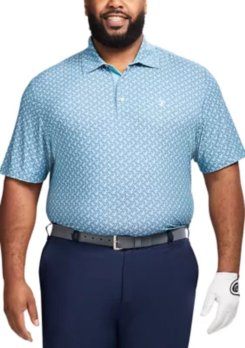 Big & Tall SwingFlex Elite Printed Polo Shirt