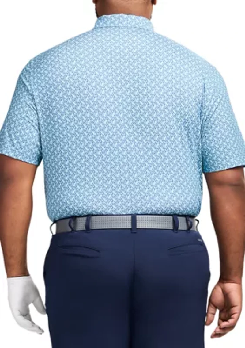 Big & Tall SwingFlex Elite Printed Polo Shirt