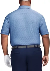 Big & Tall Golf Swingflex Elite Printed Polo Shirt