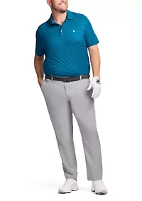 Big & Tall Golf Swingflex Elite Printed Polo Shirt