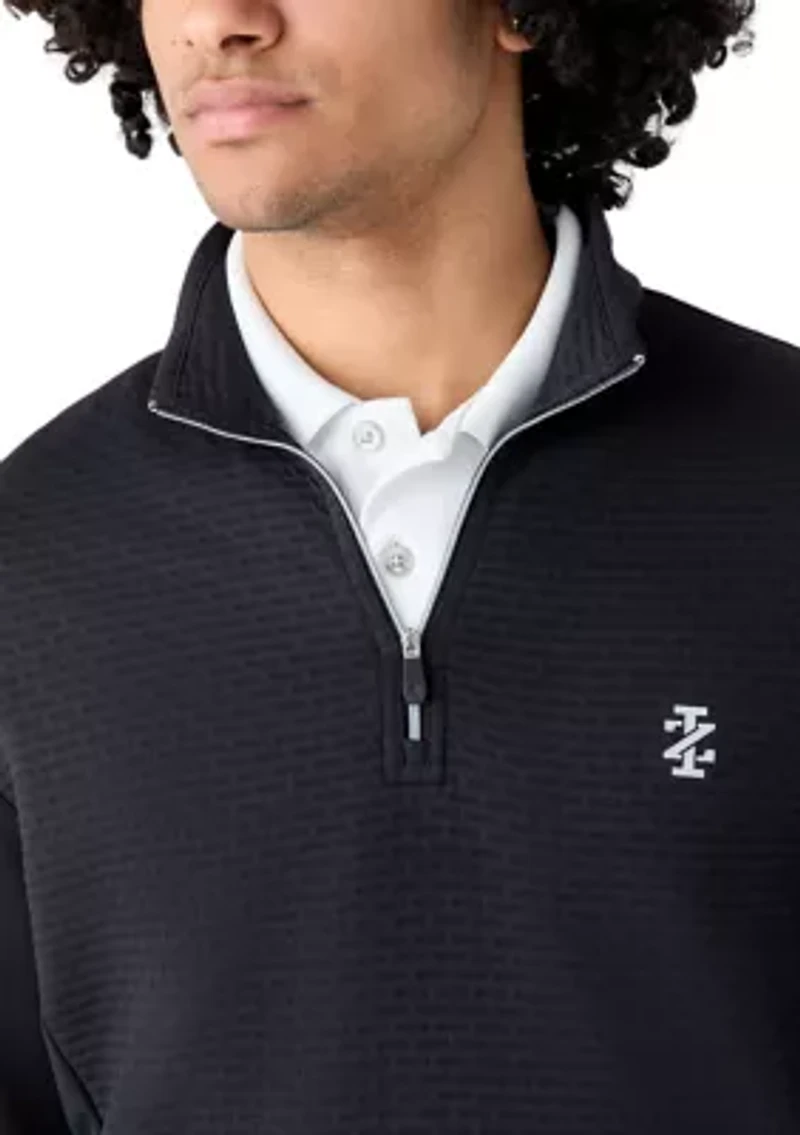 Men's Hydrashield Quarter-Zip Fleece Pullover