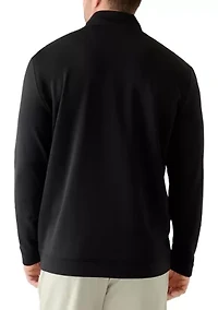 Big & Tall Hydrashield 3/4 Quilted Zip Sweater
