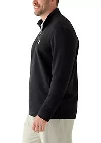Big & Tall Hydrashield 3/4 Quilted Zip Sweater