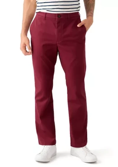 Performance Stretch Straight Fit Chino Pants