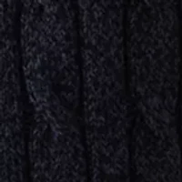 Big & Tall Cable Knit Solid Crew Neck Sweater