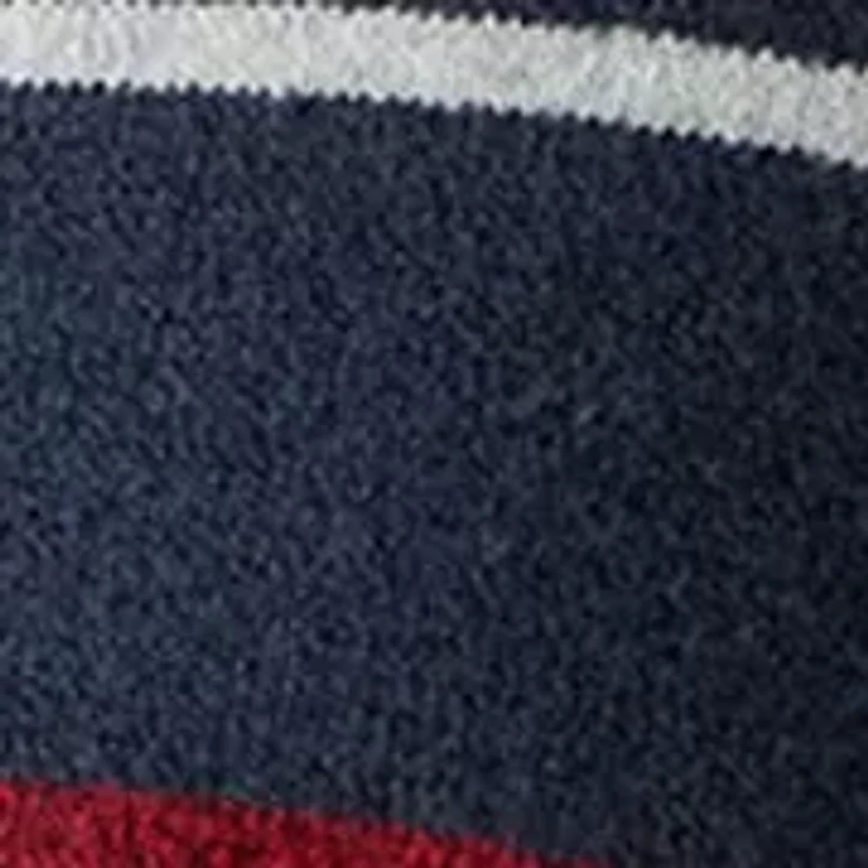 Big & Tall Soft Yarn Stipe Sweater