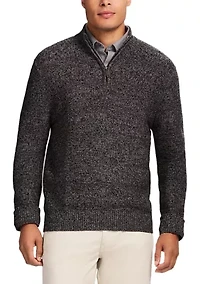 7GG Marled ¼ Zip Sweater