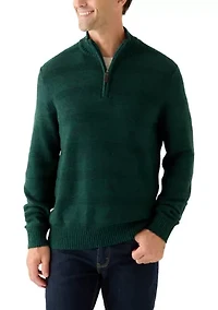 7GG Marled ¼ Zip Sweater