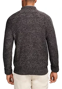 7GG Marled ¼ Zip Sweater