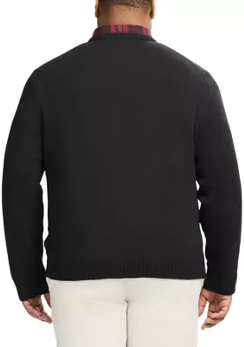 Big & Tall Neck Holiday Sweater