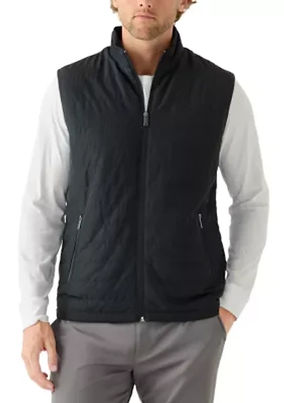 Lux Horizontal Quilted Vest
