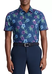 Trick Shot Printed Fashion Polo Shirt