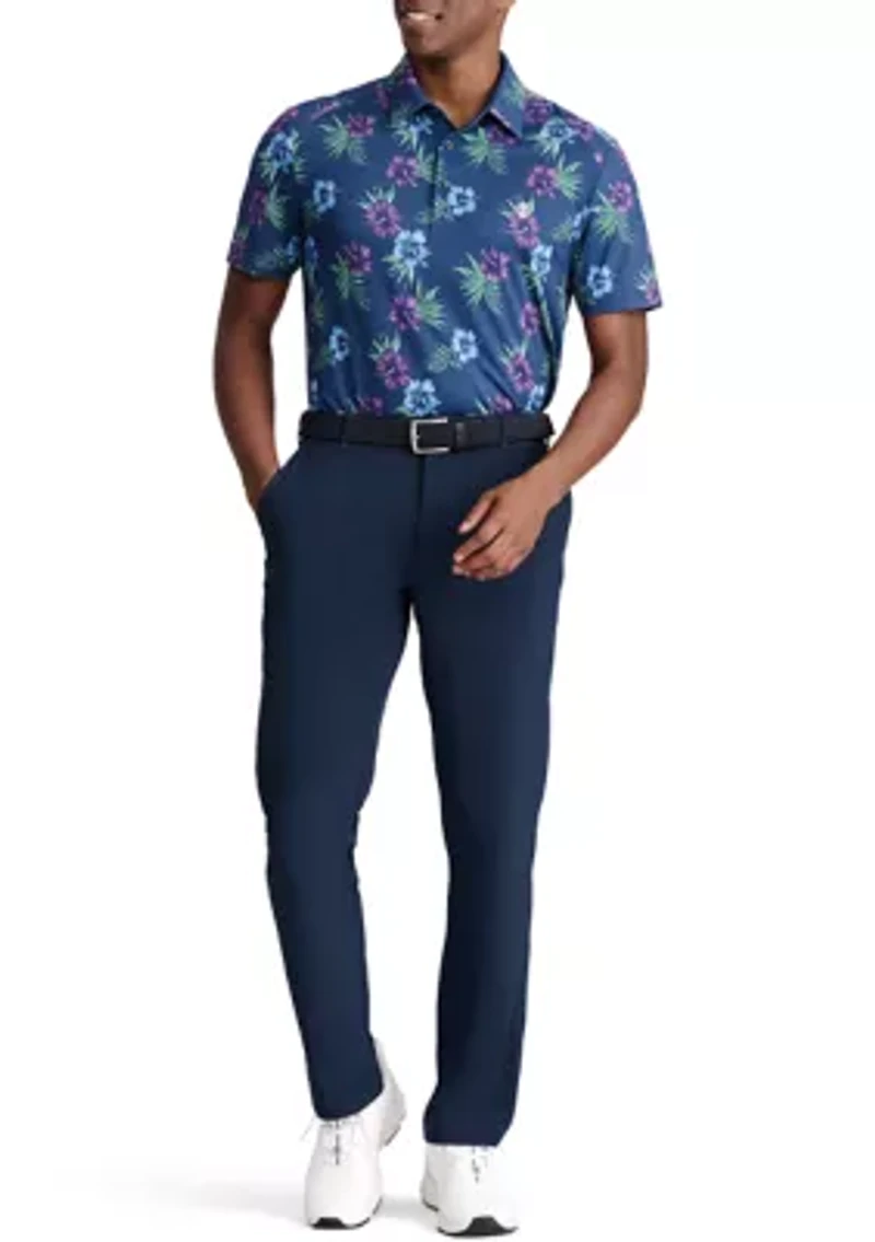 Trick Shot Printed Fashion Polo Shirt