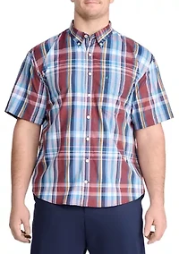 Big & Tall Madras Breeze Shirt