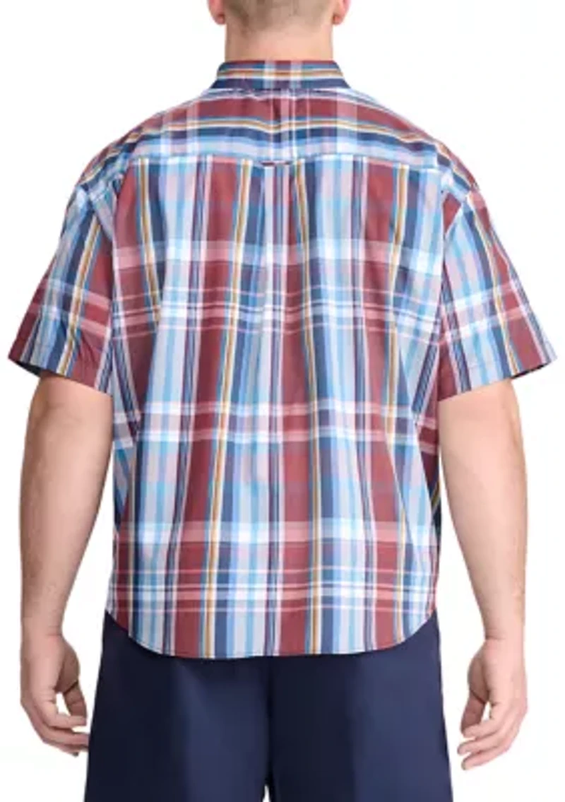 Big & Tall Madras Breeze Shirt