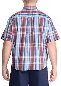Big & Tall Madras Breeze Shirt