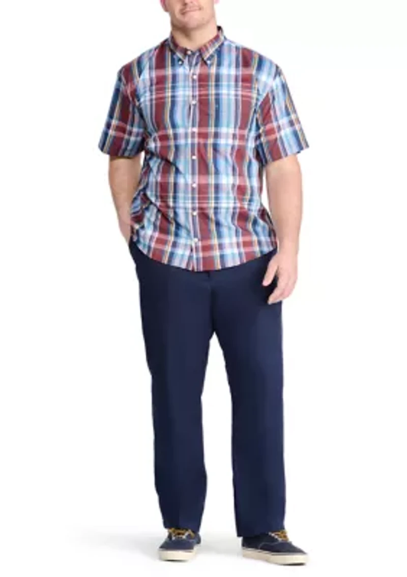 Big & Tall Madras Breeze Shirt