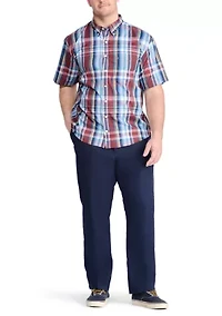 Big & Tall Madras Breeze Shirt