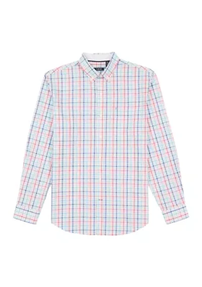 Big & Tall Long Sleeve Classic Premium Essential Woven Shirt