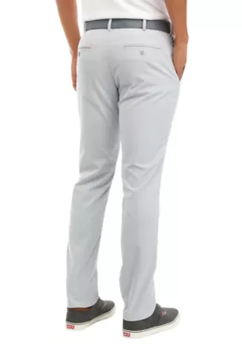 Flat Front Performance Chino Dress Pants