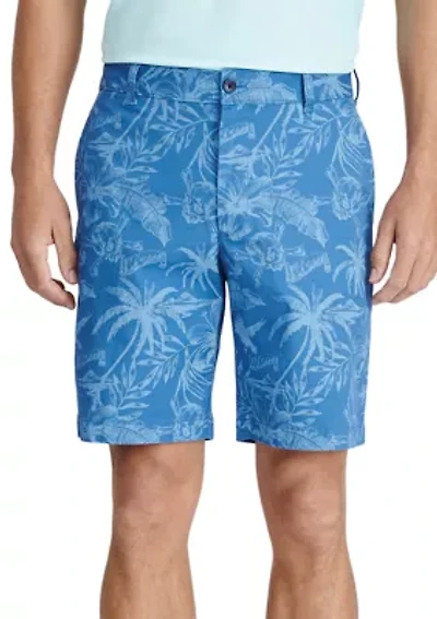 Printed Twill Shorts