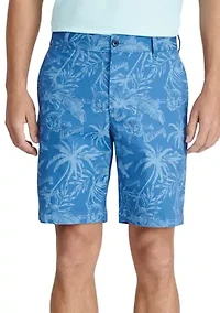 Printed Twill Shorts