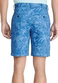 Printed Twill Shorts