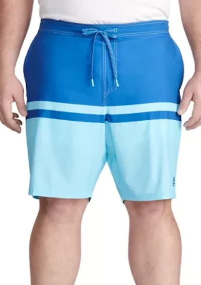 Big & Tall Saltwater Beach Performance Swim Trunks